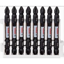 Bosch Doppelklingen Schrauberbit-Set, 8-teilig, PH2-PH2, 65 mm 2608522337