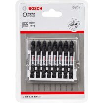 Bosch Professional 8tlg. Doppelschrauber Bit Set Pozidriv...