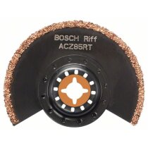 Bosch Karbid Segmentsägeblatt Mörtel und Fliesenkleber für Multifunktionswerkzeuge Starlock (ACZ 85 RT3)