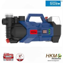 Güde Akku Gartenpumpe GP 18-0 18 V Wasserpumpe Pumpe...