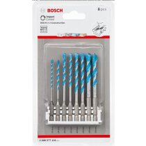 Bosch Mehrzweckbohrer-Set Hex-9 Multi Construction,...