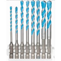 Bosch Mehrzweckbohrer-Set Hex-9 Multi Construction,...