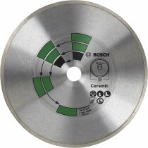 Bosch 2609256417 DIY Diamanttrennscheibe Fliesen Top Keramik, 125 mm, 22.23