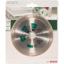 Bosch 2609256417 DIY Diamanttrennscheibe Fliesen Top Keramik, 125 mm, 22.23