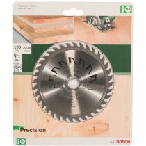 Bosch DIY Kreissägeblatt Precision 130 x 2 x 20/16mm Z34 Sägeblatt 2609256847