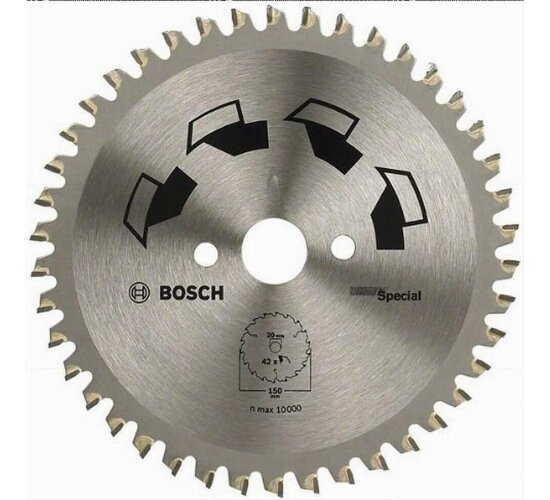 Bosch Special Kreissägeblatt Säge 150 x 20/16mm 42Z 2609256886 Sägeblatt Holz