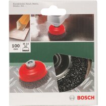Bosch Topfbürste für Winkelschleifer, gewellter...