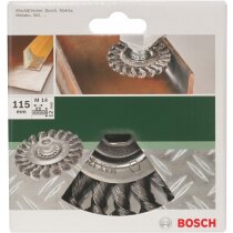Bosch 2609256512  Scheibenbürste Gezopfter Draht,...