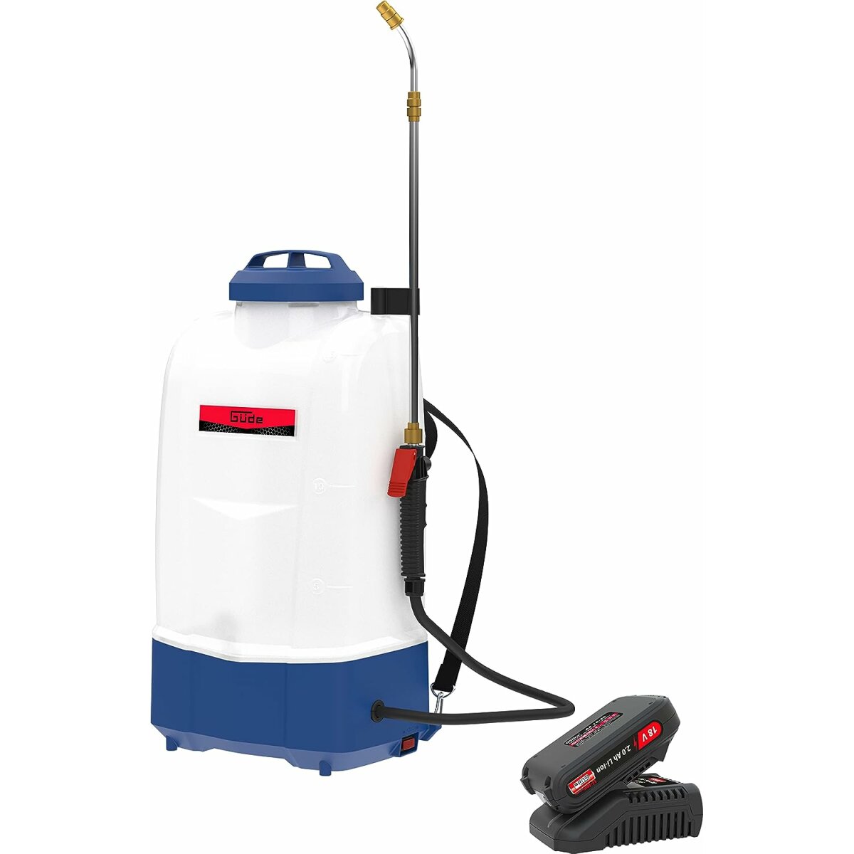 Birchmeier REB 15 AC1 Accu rugsproeier CAS Li 18V/2,0 met accu en lader