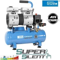 Güde Kompressor Airpower 105/8/6 SILENT 550W mit Direktgetrieben, 6l Kesselinhalt, ölfrei, <r 59 dB