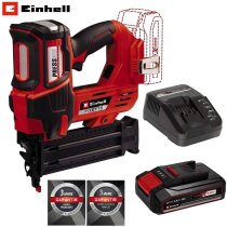 Einhell Professional Akku-Nagler FIXETTO 18/50 N 18V, 60 Schuss/min, max. 50 mm Nagellänge, Einzel-/Serienschuss Akku 2,5 Ah Ladegerät