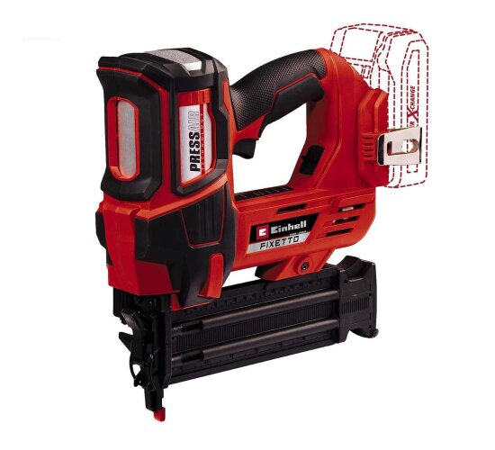 Einhell Professional Akku-Tacker FIXETTO 18/40 S 18V, 60 Schuss/min max. 40 mm Klammerlänge,,, Einzel-/Serienschuss ohne Akku / Ladegerät