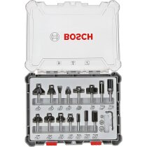 Bosch Professional 15tlg. Fräser Set Mixed (für...