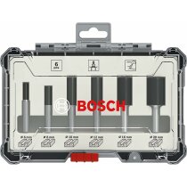 Bosch Professional 6tlg. Nutfräser Set (für...