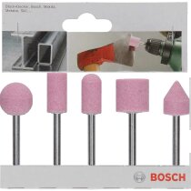 Bosch  Schleifstifte Set 6 mm, 60 mm, Set, (5-tlg.) 2609256549