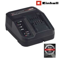 Einhell Schnell-Ladegerät, Ladestation für Akku Power X-Change Li-Ion 18V PXC