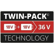 Einhell Akku PXC-Twinpack 4,0 Ah Power X-Change Li-Ion 18 Volt  2er Pack