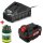 Parkside Akku 20 V   4.0 Ah  PAP 20 + Ladegerät + Bosch Bitset 10 Tlg.
