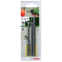 Bosch Uneo Bohrer-Set für Beton 3-teilig, SDS-Quick,...