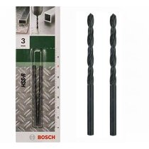 Bosch Metallbohrer HSS-R rollgewalzt (2 Stück,...