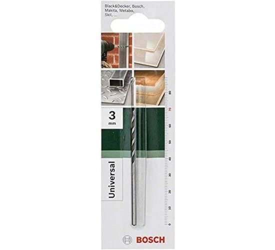 Bosch Mehrzweckbohrer (Ø 3 mm)