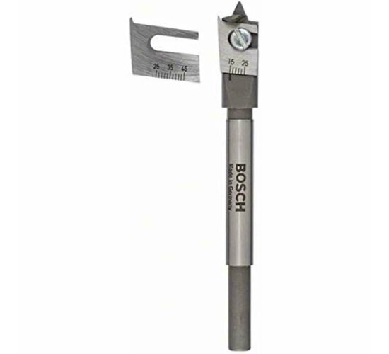 Bosch verstellbarer Flachfräsbohrer (Ø 15-45 mm)