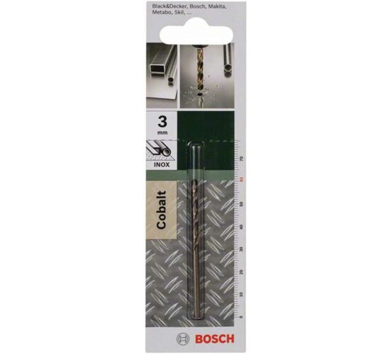 Bosch Metallbohrer Cobalt (Ø 3 mm)