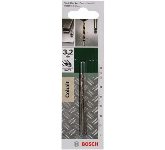 Bosch Metallbohrer Cobalt (Ø 3,2 mm)