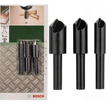 Bosch Senker Kegelsenker-Set HSS 1-Schneide 8/10/12mm...