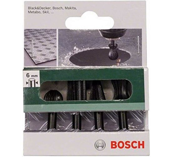 Bosch Fräserfeilensatz 4 Stück, Ø 13 x 6 mm 2609255303 Holz, Eisen Bohrmaschinen