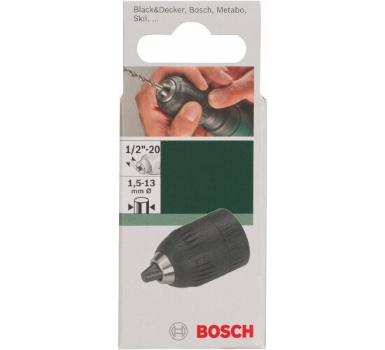 Bosch Schnellspannbohrfutter Spannbereich 1.5-13mm Akku Bohrmaschine 2609255705