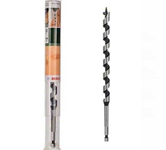 Bosch Holzschlangenbohrer mit 1/4 Sechskantschaft Ø 13 mm L 235 mm )