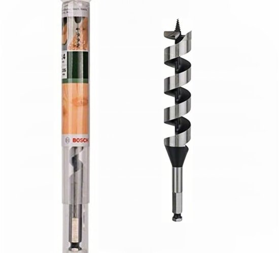 Bosch Holzschlangenbohrer 1/4 Zoll-Sechskantschaft Ø 32 mm L 235 mm