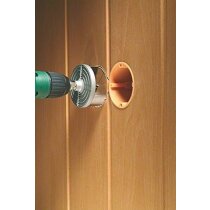 Bosch 7 tlg Lochsägen-Set  für Hart und Weichholz, furniertes Holz Ø 26 - 64 mm