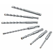 Bosch 7tlg. Set (Ø 5-12 mm) Hammerbohrer-Set SDS-plus