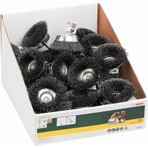Bosch 1 x Topfbürste gewellter Draht, Ø 75...