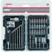 Bosch Bohrer- und Bit-Set PRO Metal 35-teilig inkl....