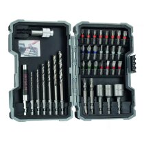 Bosch Bohrer- und Bit-Set PRO Metal 35-teilig inkl. Bithalter in PVC-Box