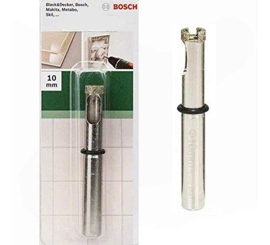 Bosch Diamant-Bohrer / Lochsäge Ø 10 mm) für Fliesen / Keramik  (