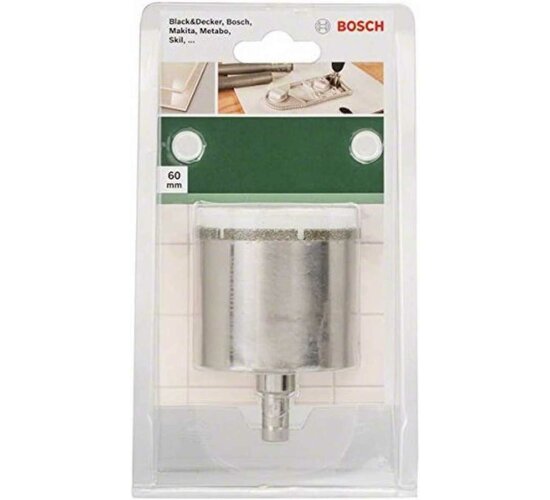 Bosch Diamant-Lochsäge für Fliesen / Keramik (Ø 60 mm)