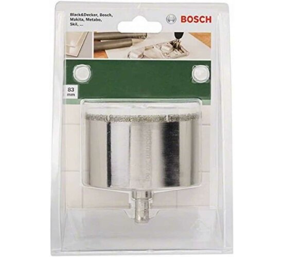 Bosch Diamant-Lochsäge für Fliesen / Keramik (Ø 83 mm)