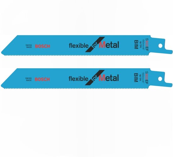 Bosch  2 x Säbelsägeblatt  S922 EF BiM Flexible  for Metal