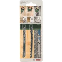 Bosch Stichsägeblattset 3-teilig 1xT111C 1xT244D 1xT118B - 2609256741