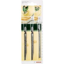 Bosch 3 tlg. Stichsägeblatt-Set Extra Clean for Hard...