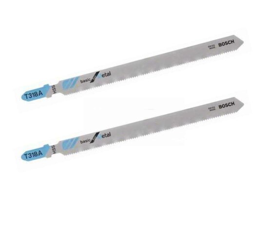 2 Stk Bosch  Metal Stichsägeblatt T318A HSS