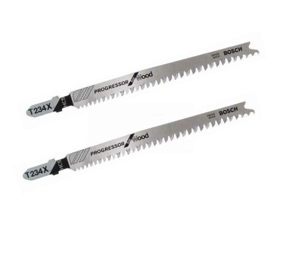 2 Stk. Bosch Sttichsägeblatt Hcs ,T234X Progressor für Wood