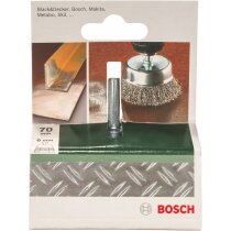 Bosch Topfbürste f gewellter Draht, Ø 75 mm,...