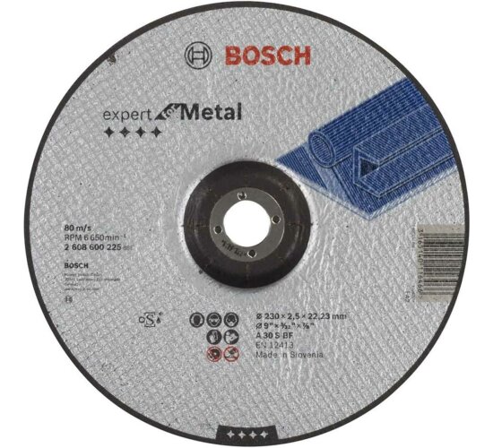 BOSCH Trennscheibe gekröpft Expert for Metal  Ø 230  A 30 S BF