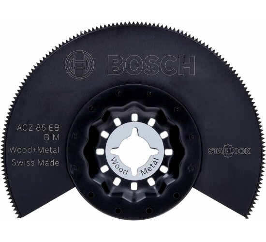 Bosch BIM Segmentsägeblatt ACZ 85 EB Wood u. Metal für Multi-Cutter, 85 mm