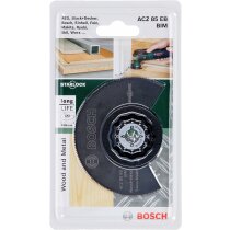 Bosch BIM Segmentsägeblatt ACZ 85 EB Wood u. Metal für Multi-Cutter, 85 mm